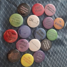Sassy Buttons - 1.5" Round